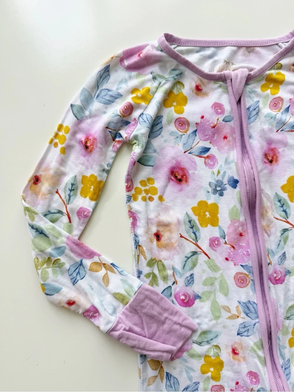 Little Sleepies Bella Blooms Bamboo Viscose Zippy Sleeper 3T